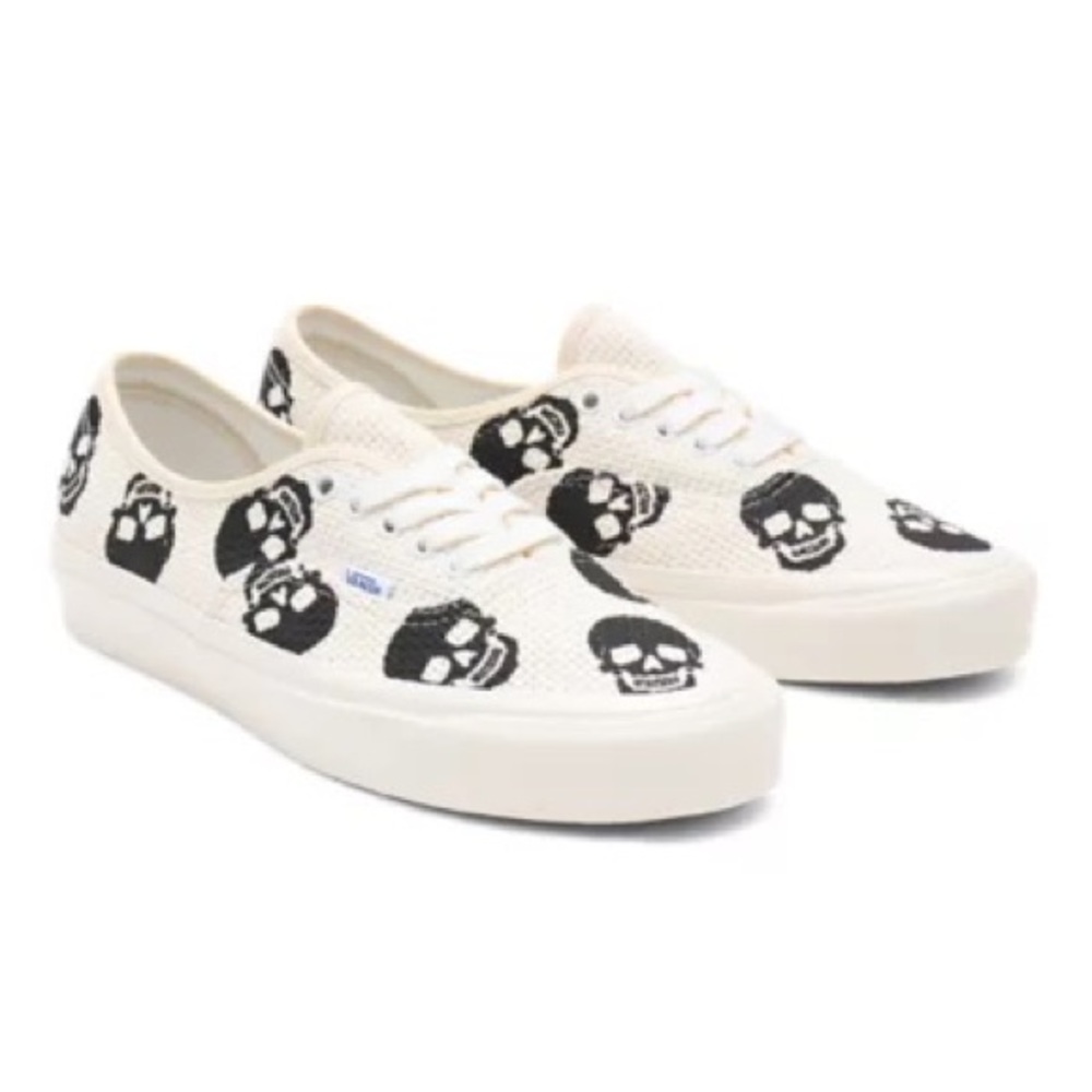Vans Anaheim Factory Authentic 44 DX Woven Sneaker Skull 6.5 Women’s / 5 Men’s